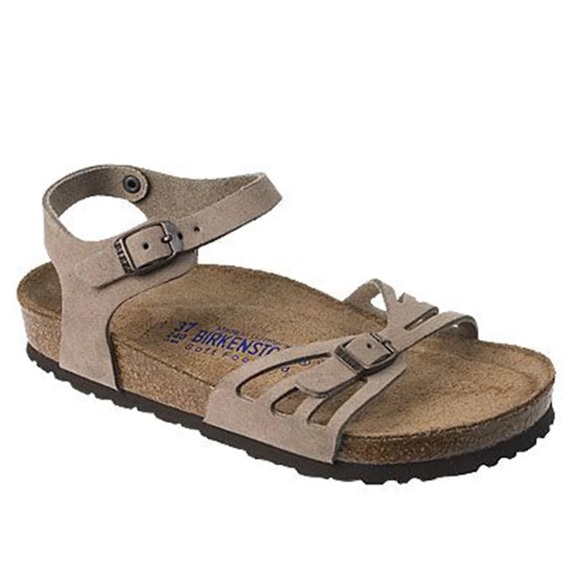 Birkenstock Shoes - Birkenstock Bali Birko-Flor Graceful in Taupe